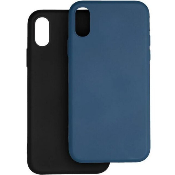 

Набор чехлов Krazi Full Soft для iPhone X/XS Black/Blue