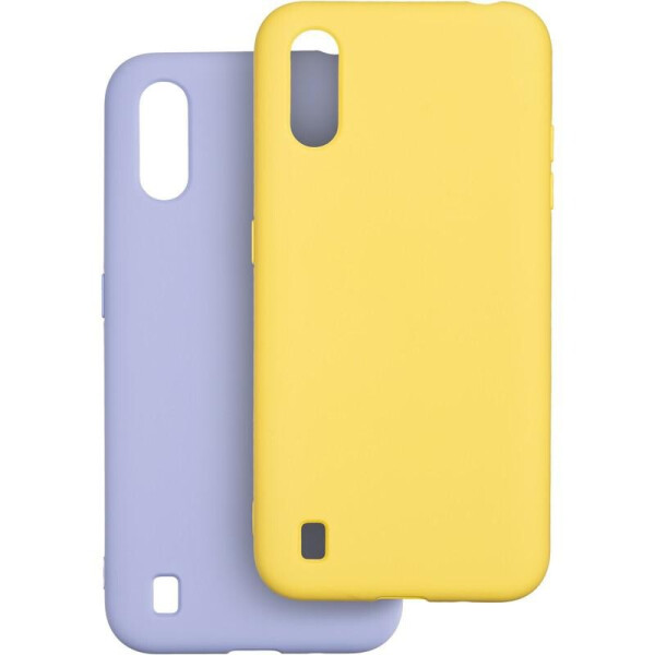 

Набор чехлов Krazi Full Soft для Samsung A015 (A01) Violet/Yellow