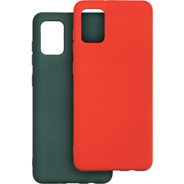 

Набор чехлов Krazi Full Soft для Samsung A315 (A31) Green/Red