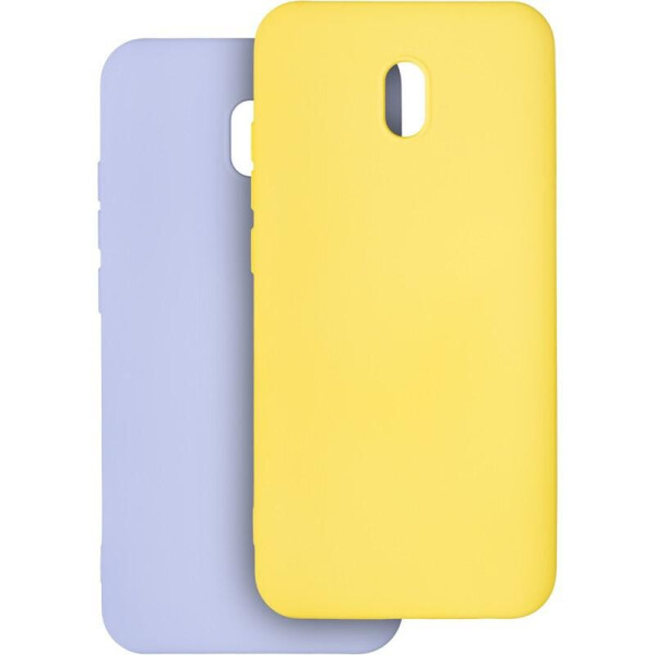 

Набор чехлов Krazi Full Soft для Xiaomi Redmi 8a Violet/Yellow