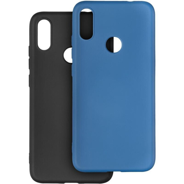 

Набор чехлов Krazi Full Soft для Xiaomi Redmi Note 7 Pro Black/Blue