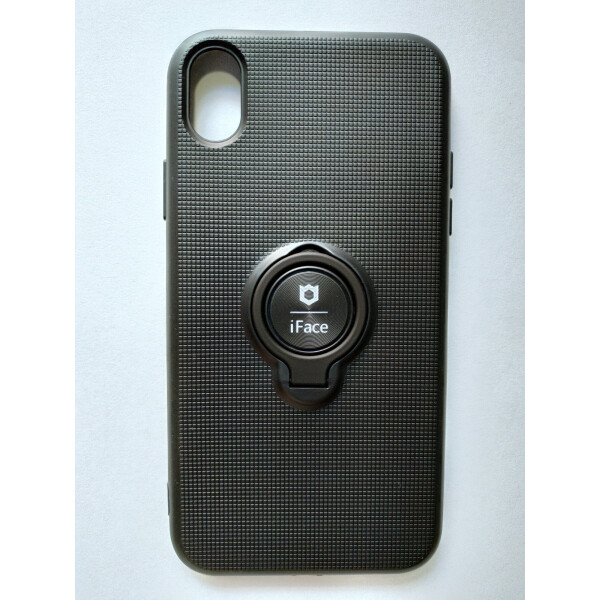 

Чехол iFace Magnet Ring Grid для iPhone XR Black