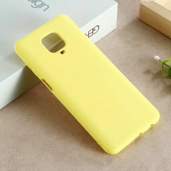 

Чехол Krazi Full Microfiber No Logo for Xiaomi Redmi Note 9 Pro / Redmi Note 9S / Redmi Note 9 Pro Max Yellow
