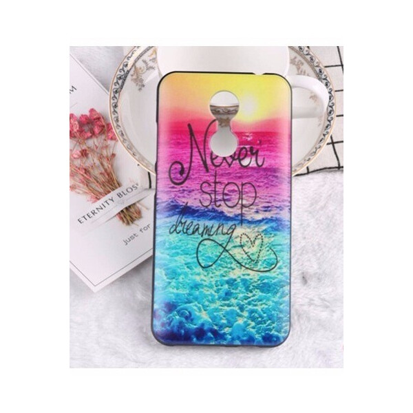 

Чехол Miami TPU для Homtom HT37/ HT37 Pro с рисунком Never Stop Dreaming