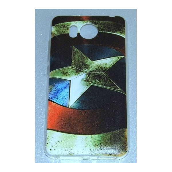 

Чехол Miami TPU для Prestigio Multiphone 7501 Grace R7 с рисунком Щит Капитана Америка