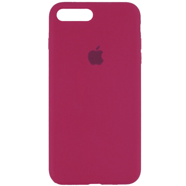 

Чехол Silicone Case Full Protective (AA) для Apple iPhone 7 plus / 8 plus (5.5") Красный / Rose Red