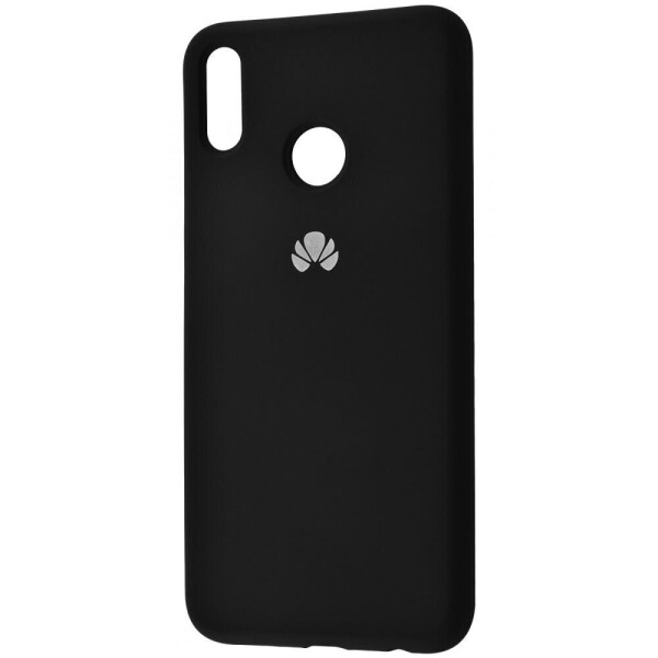 

Чехол Silicone Case Full Microfiber для Honor 8X Черный