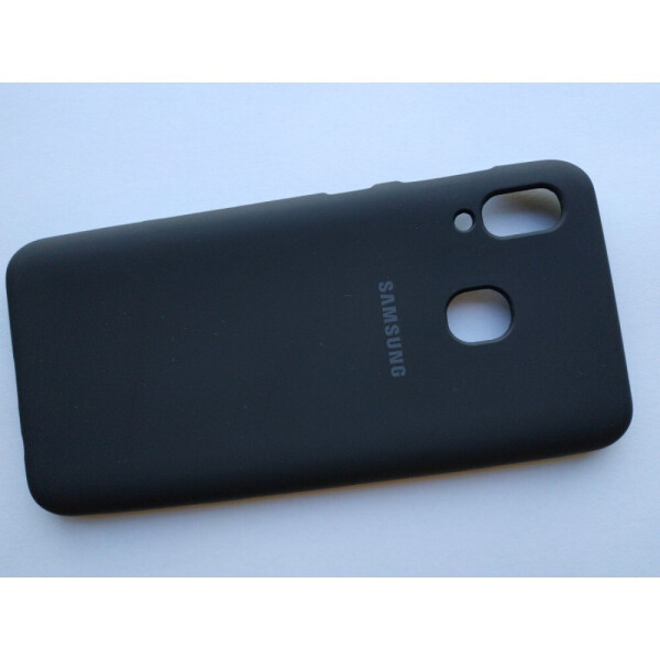 

Чехол Silicone Case Full Microfiber для Samsung Galaxy A20 A205 / A30 A305 Черный