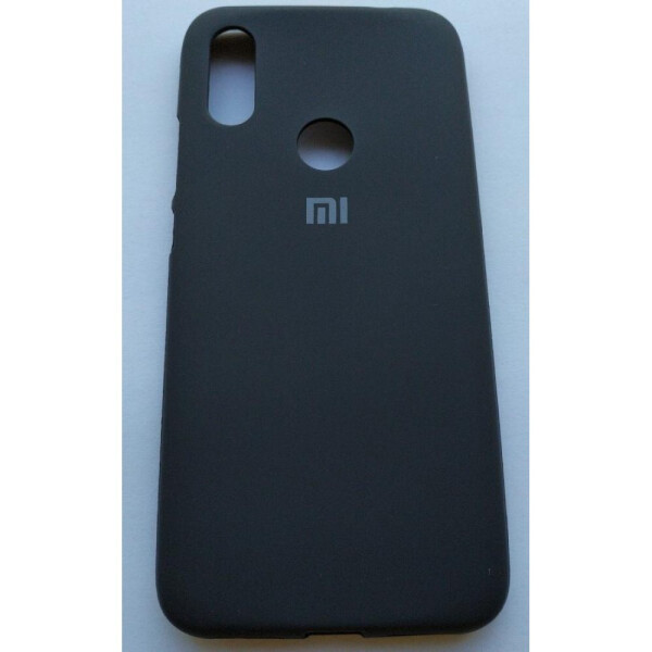 

Чехол Silicone Case Full Microfiber для Xiaomi Redmi 7 Черный