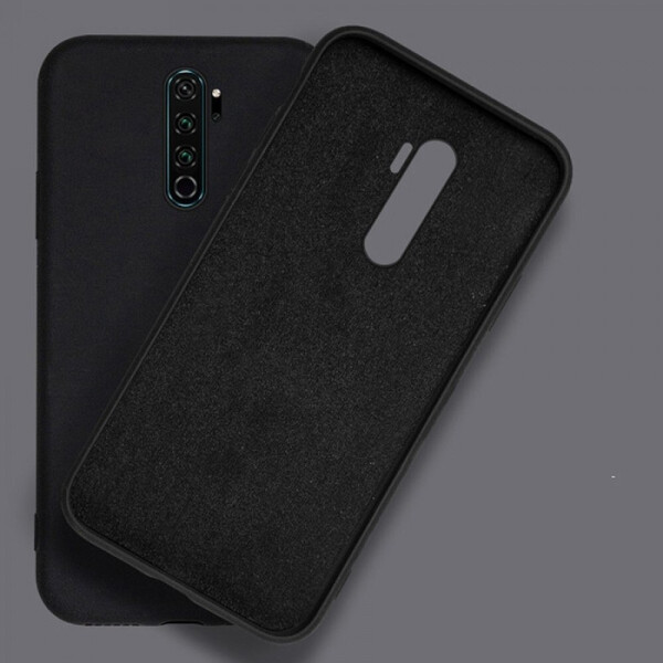 

Чехол Silicone Case Full Microfiber для Xiaomi Redmi Note 8 Pro Черный