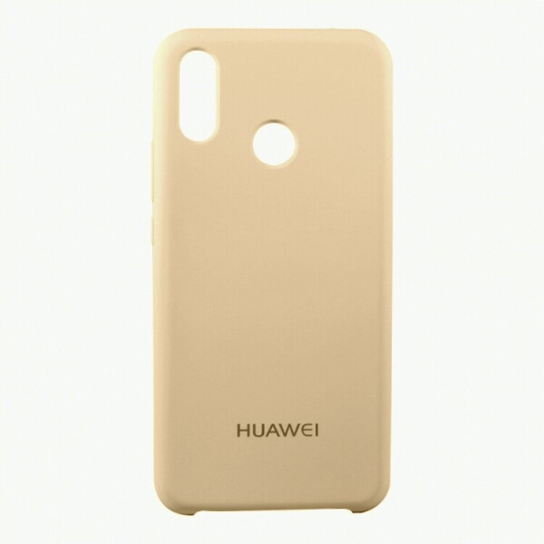 

Чехол Silicone Cover Logo for Huawei P Smart Plus / Nova 3i Gold