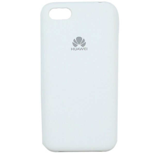 

Чехол Silicone Cover Logo for Huawei Y5 2018 / Honor 7A White