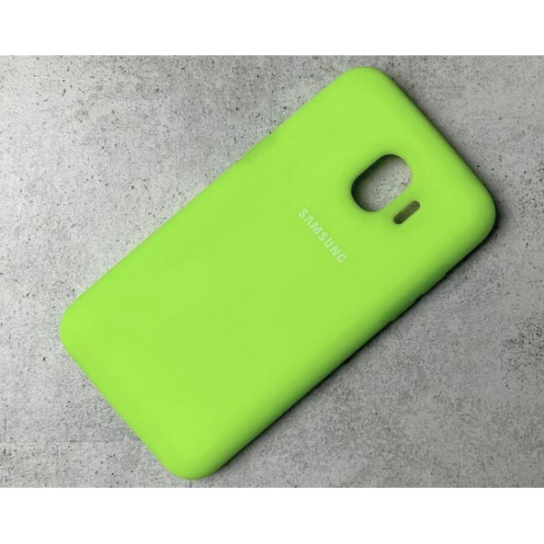 

Чехол Silicone Cover Logo for Samsung Galaxy J2 core / J250 Green