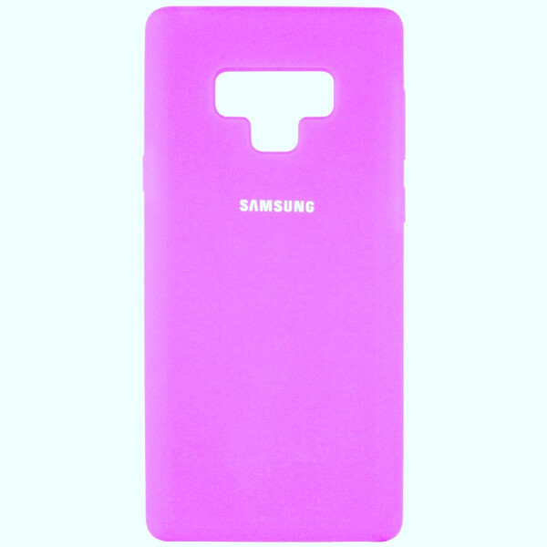 

Чехол Silicone Cover Logo for Samsung N960 Galaxy Note 9 Pink