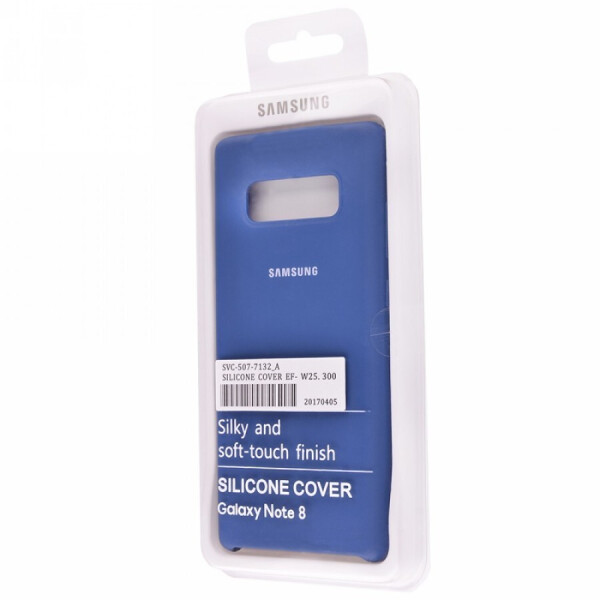 

Чехол Silicone Cover для Samsung N950 Galaxy Note 8 Темно-Синий