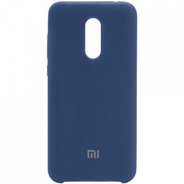 

Чехол Silicone Cover для Xiaomi Redmi 5 Plus Темно-Синий
