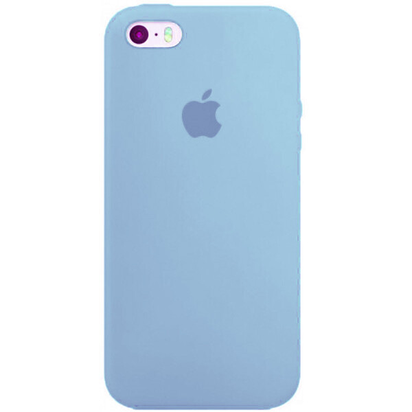 

Чехол Silicone Case Full Protective (AA) для Apple iPhone 7 / 8 / SE (2020) (4.7") Голубой / Lilac Blue