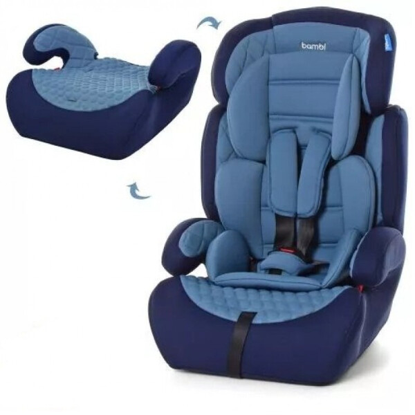

Автокресло детское Bambi Junior 3546, 9-36 кг 2 в 1 Синий