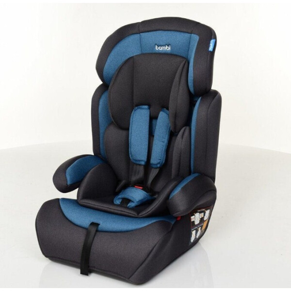 

Автокресло детское, Bambi M 3546 Navy Gray, автокресло и бустер 2 в 1, вес ребенка 9-36 кг (группа 1-2-3)