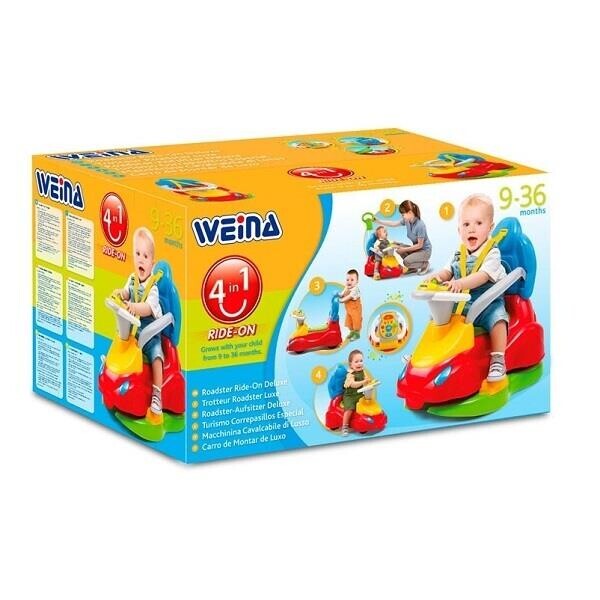 

Игрушка Weina машинка-каталка Делюкс (2133)