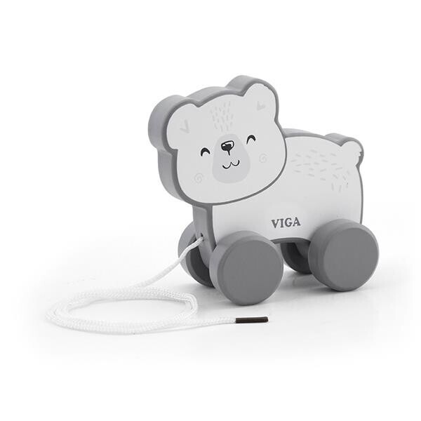 

Каталка Viga Toys PolarB Белый медведь (44001)