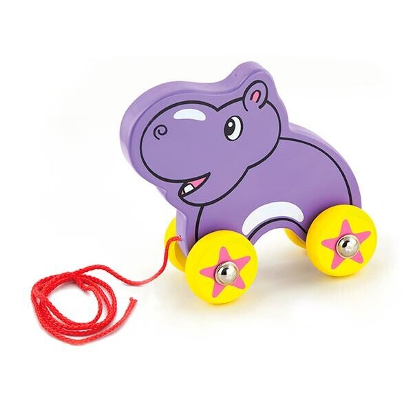 

Игрушка-каталка Viga Toys Бегемот (50092)