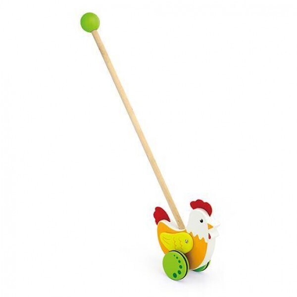 

Игрушка-каталка Viga Toys Курочка (50964)