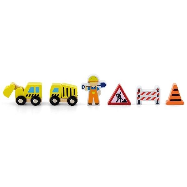 

Доп. набор к ж/д Viga Toys Строители (50813)