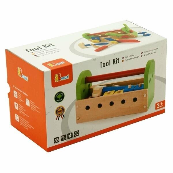 

Набор Viga Toys Ящик с инструментами (50494)