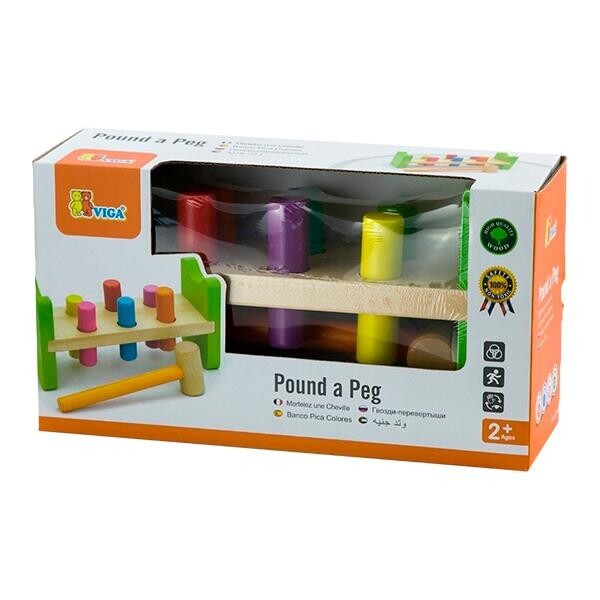 

Игрушка Viga Toys Забей гвоздик (50827)