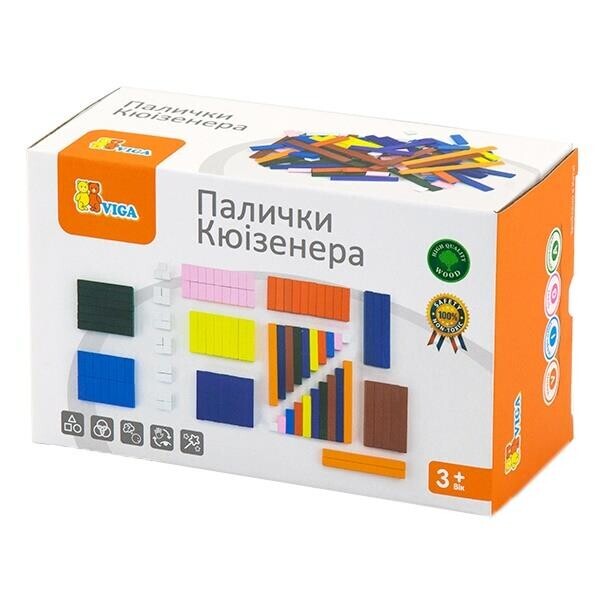

Набор для обучения Viga Toys Палочки Кюизенера (51765)
