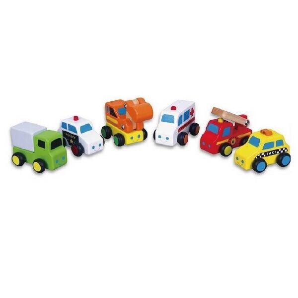 

Набор Viga Toys Мини-машинки 6 шт. (59621)