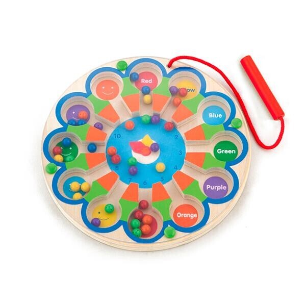 

Развивающая игрушка Viga Toys Магнитный лабиринт Часы (59980)