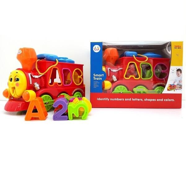 

Игрушка-сортер Huile Toys Паровозик с телефоном (8810)