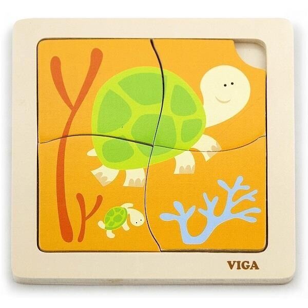 

Пазл Viga Toys Черепашки (50143)