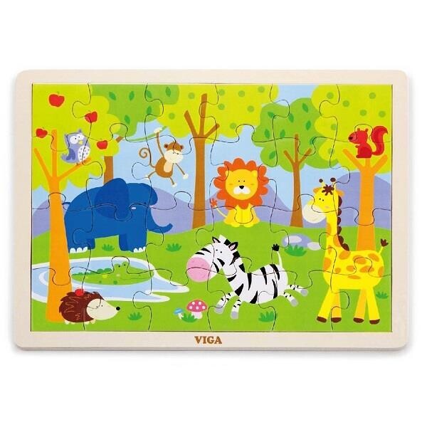 

Пазл Viga Toys Сафари, 24 элемента (50198)