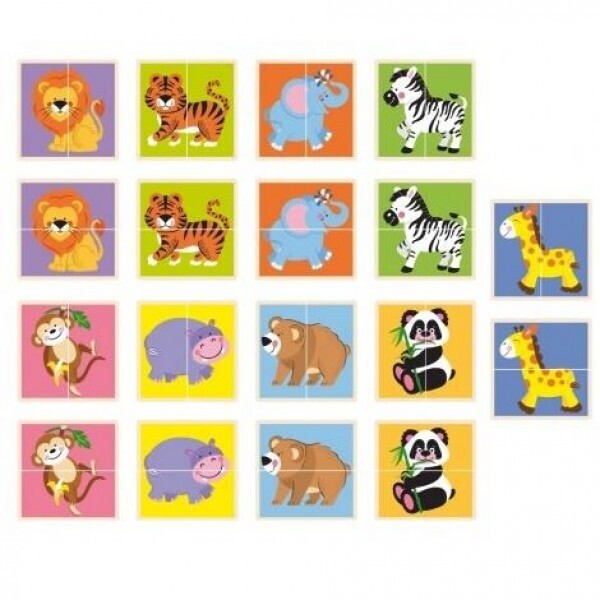

Пазл Viga Toys Дикие животные (50842)