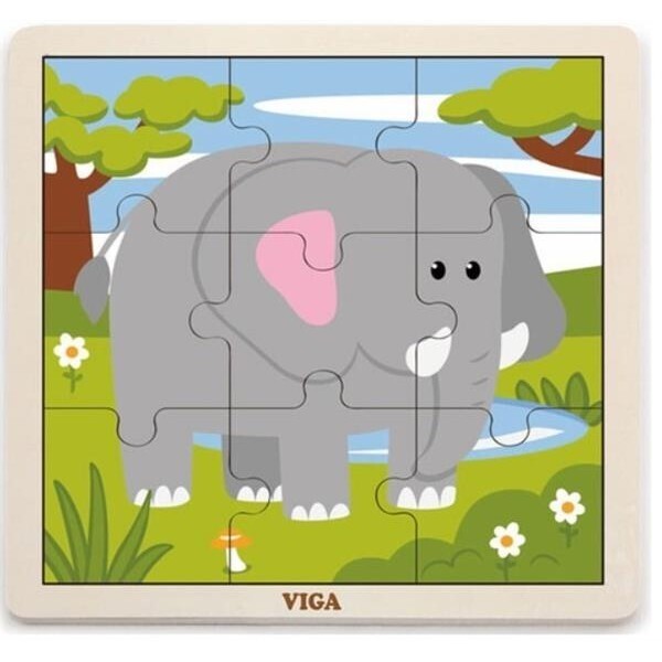 

Пазл Viga Toys Слон (51441)