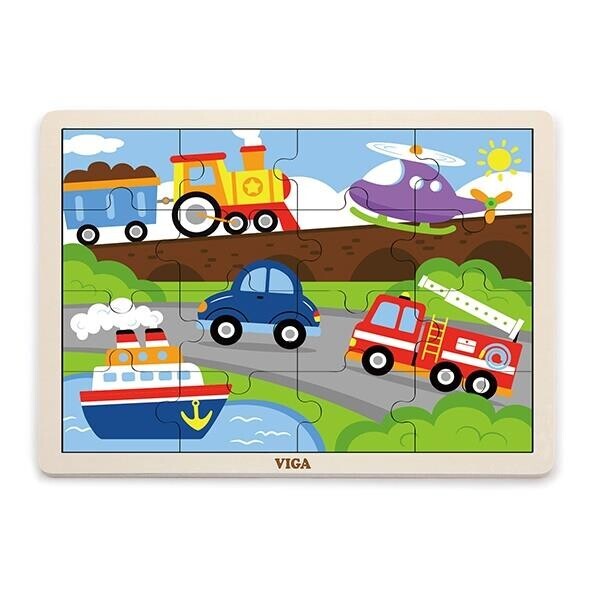 

Пазл Viga Toys Транспорт (51456)