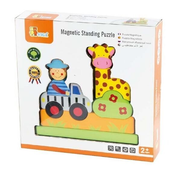 

Магнитный пазл Viga Toys Сафари (59702)