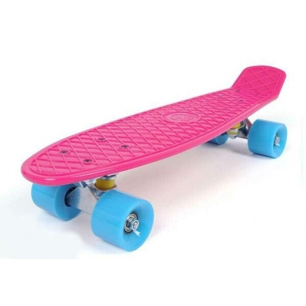 

Скейтборд Пенни борд скейт Profi Action Penny Board 57см-15см розовый1