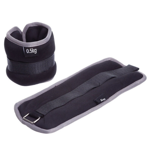

Утяжелители-манжеты для рук и ног (2*0.5 кг) Zelart FI-1303-1-GREY