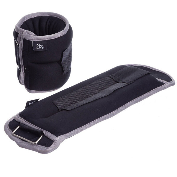 

Утяжелители-манжеты для рук и ног (2*2 кг) Zelart FI-1302-4-GREY