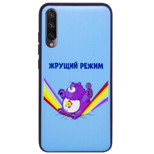 

TPU+PC чехол ForFun для Xiaomi Mi A3 (CC9e) Жрущий режим / Синий (is_00000031766_6)