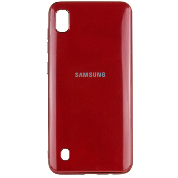 

TPU чехол GLOSSY LOGO для Samsung Galaxy A10 (A105F) Красный (is_00000031614_6)