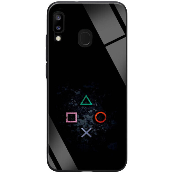 

TPU+Glass чехол ForFun для Samsung Galaxy A20 / A30 PS / Черный (is_00000031574_14)