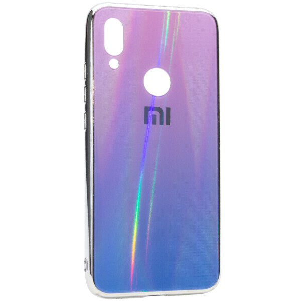 

TPU+Glass чехол Gradient Aurora с лого для Xiaomi Redmi 7 Фиолетовый (is_00000031556_4)