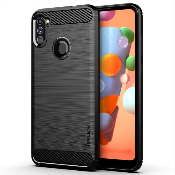 

TPU чехол iPaky Slim Series для Samsung Galaxy A11 Черный (is_00000035370_4)