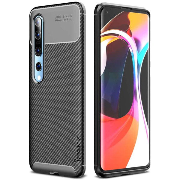 

TPU чехол iPaky Kaisy Series для Xiaomi Mi 10 / Mi 10 Pro Черный (is_00000035365_3)