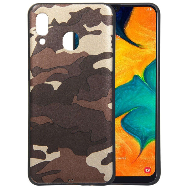 

TPU чехол камуфляж для Samsung Galaxy A20 / A30 Коричневый (is_00000030810_3)